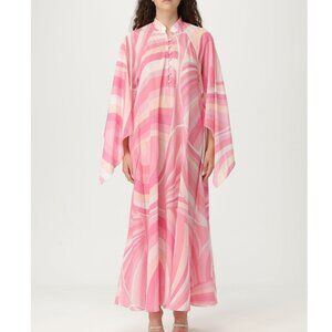 Emilio Pucci Iride cotton muslin print kaftan